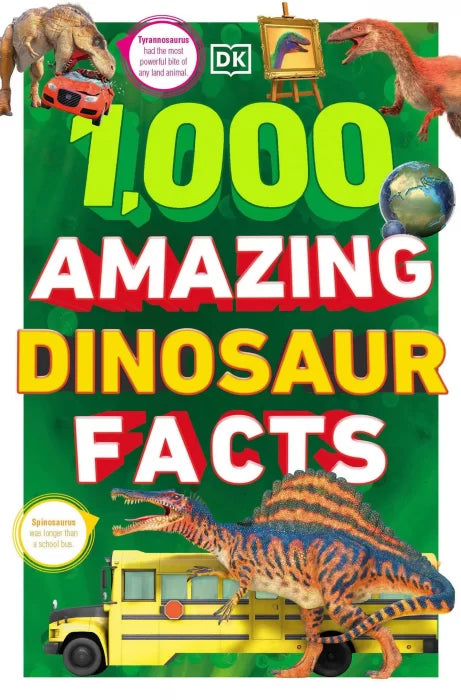 Downloadable PDF :  1,000 Amazing Dinosaurs Facts: Unbelievable Facts About Dinosaurs - download pdf