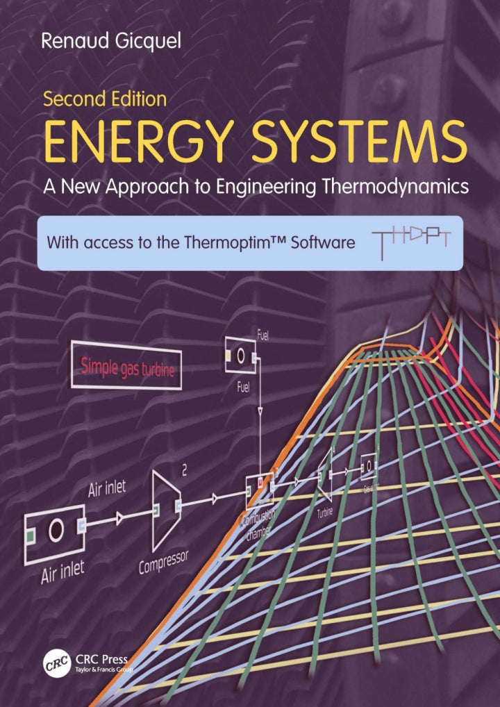 Downloadable PDF :  Energy Systems 2nd Edition A New Approach to Engineering Thermodynamics